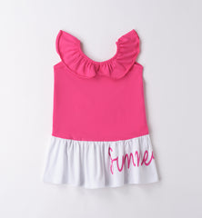 iDO B496 pink dress