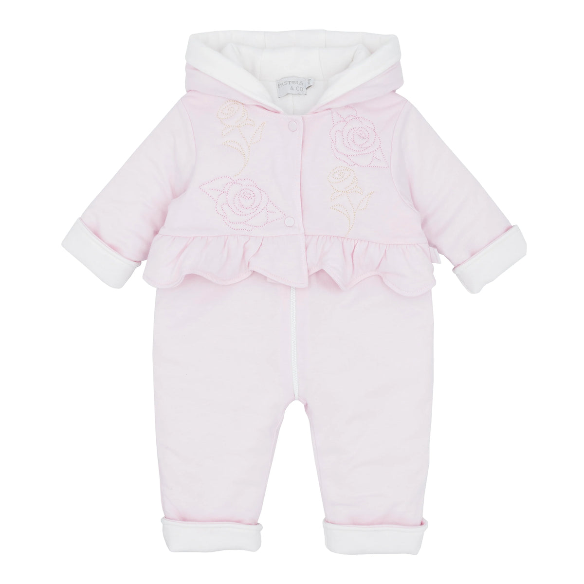 Pastels and co Lara Hooded pramsuit