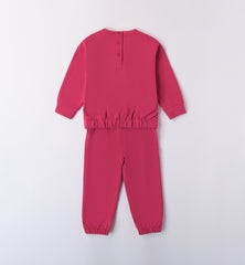 iDO a538 girls pink tracksuit