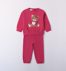 iDO a538 girls pink tracksuit