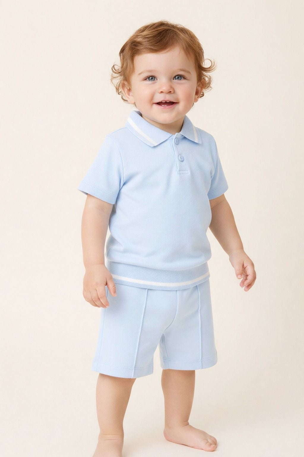Visara vivaki Blue short set