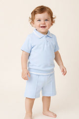Visara vivaki Blue short set
