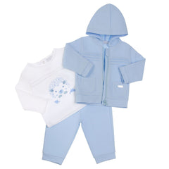 Amore boys top trouser and jacket set 7036