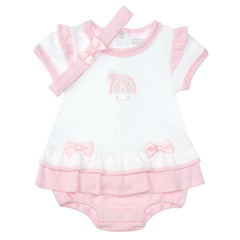 Amore 8022  rainbow romper and hairband