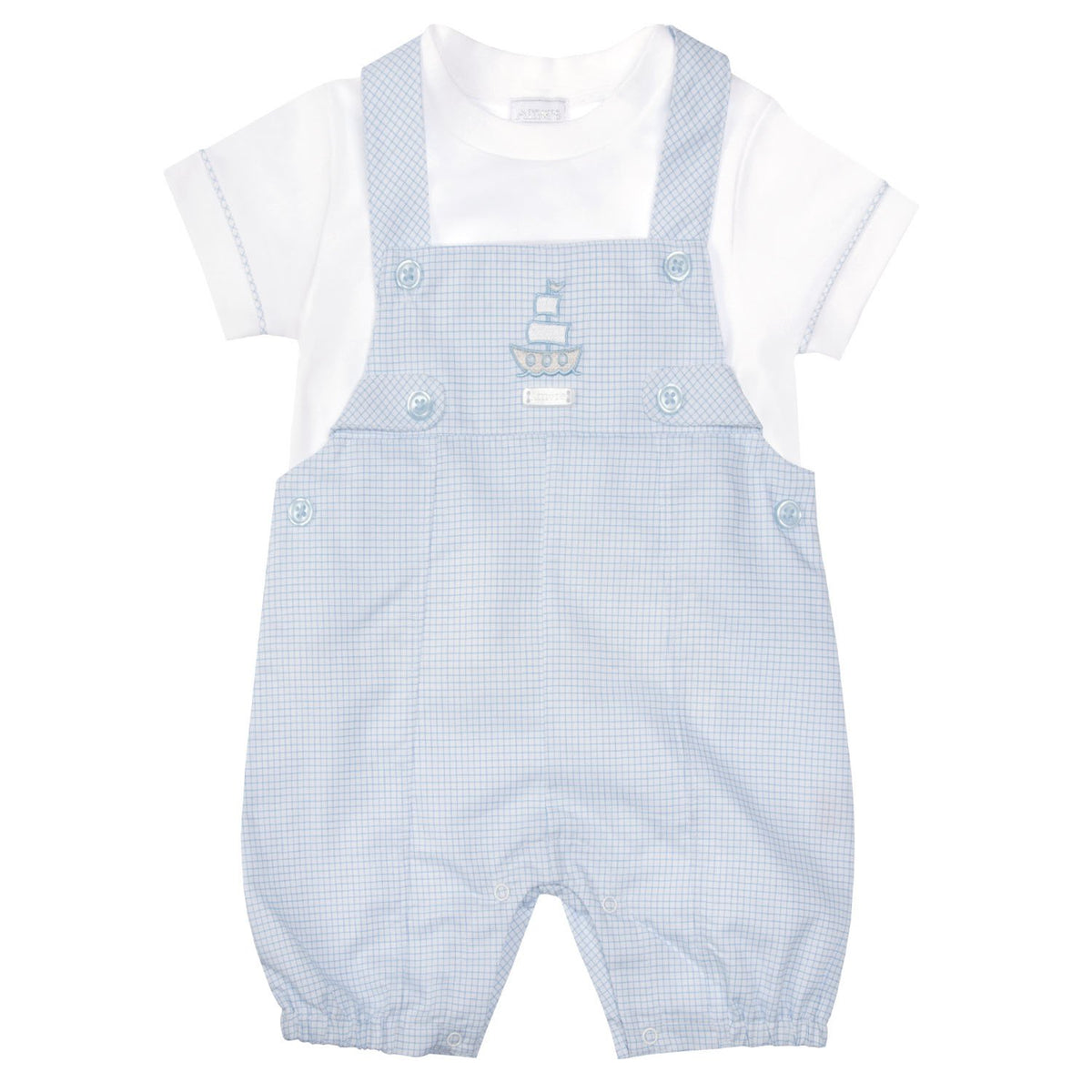 Amore 8035 dungaree set