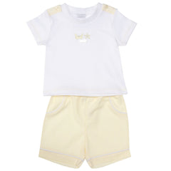 Amore 8048 lemon short set