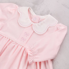 Emile et Rose Maggie Girls Pink Dress & Tights