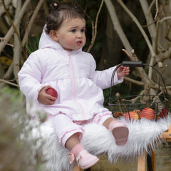 Emile et Rose Megan Girls Pink Padded Jacket