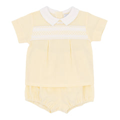 Amore AM0065 Smocked Jam pant set