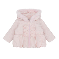 Amore 0112 Girls Pink Jacket With Bows