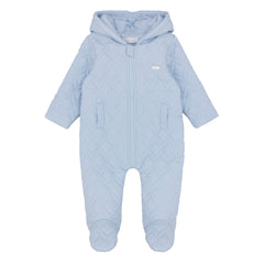 Amore 0113 Boys Blue Quited Pramsuit
