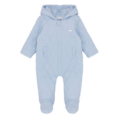 Amore 0113 Boys Blue Quited Pramsuit