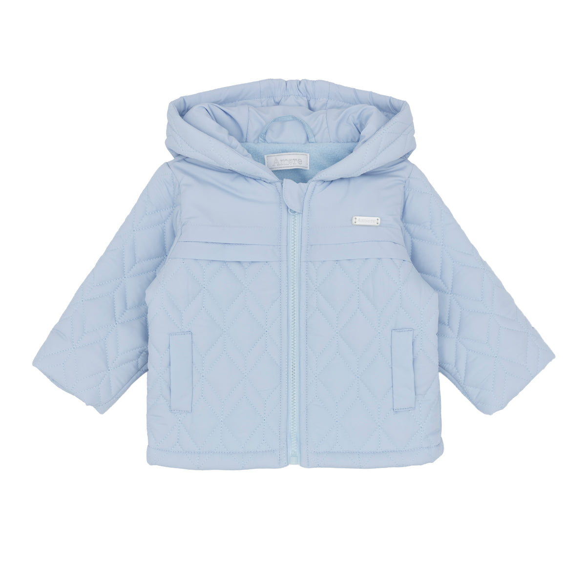 Amore 0115 Boys Blue Quilted Jacket