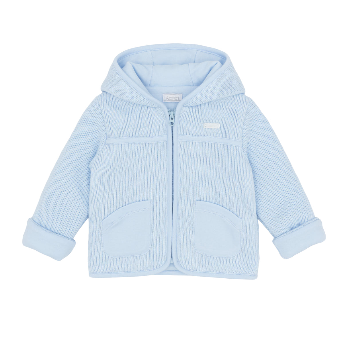 Amore 0130 Boys Blue Knitted Jacket