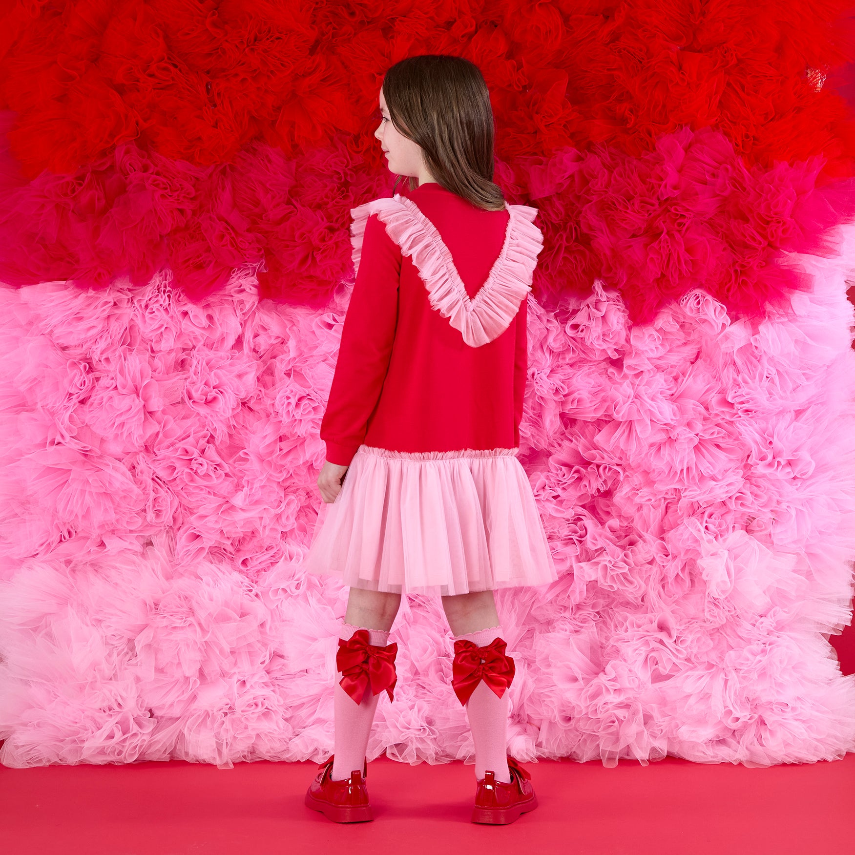Adee Lacey Sweat tulle dress