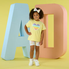 Adee Saz Lemon cycling short set