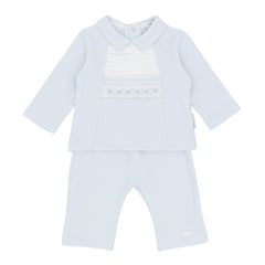 Blues Baby 3110 Boys Blue Two Piece Set