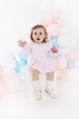 Blues Baby 3180 Girls Pink Jam Pant Set