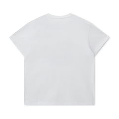 Adee Bonini Dynamic White oversized logo t-shirt
