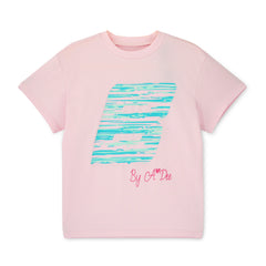 Adee Bonini Dynamic Pink oversized t-shirt