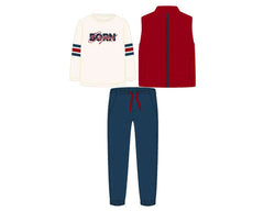 Mayoral 4609 Red/Navy 3 Piece Tracksuit