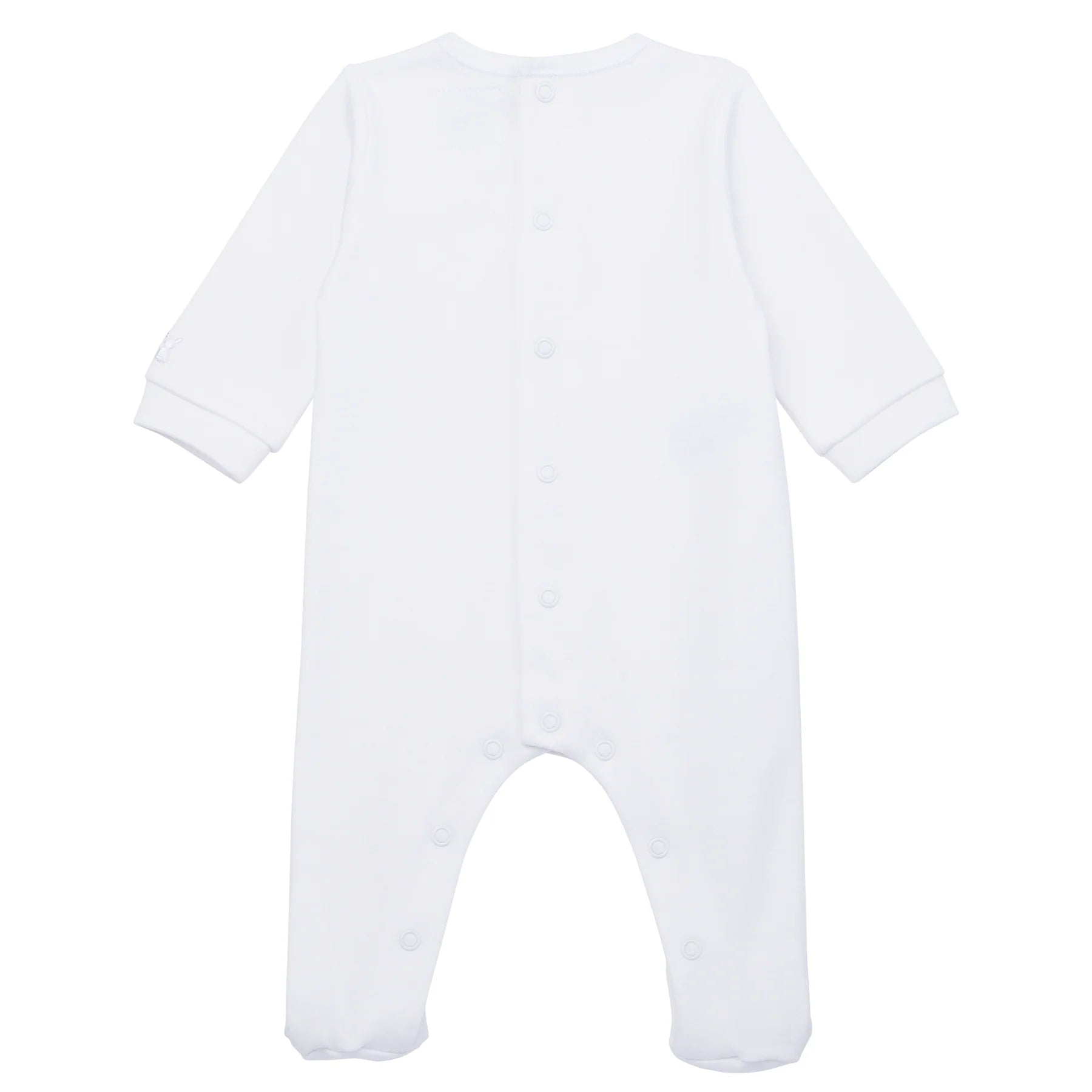 Emile et rose Heath white babygrow and hat