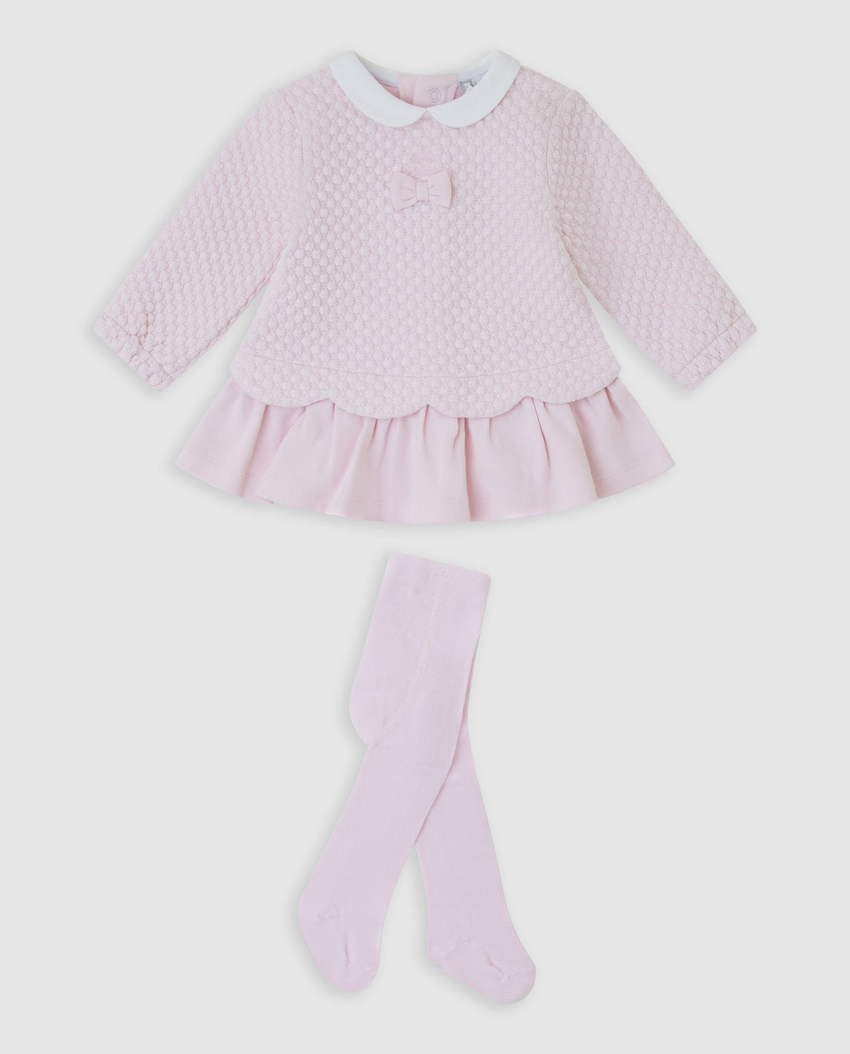 Tutto Piccolo 2449 Pink Dress and Tights