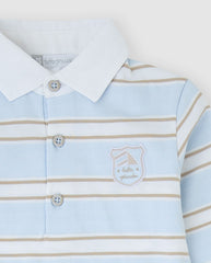 Tutto Piccolo 2703 Stripe Polo Set