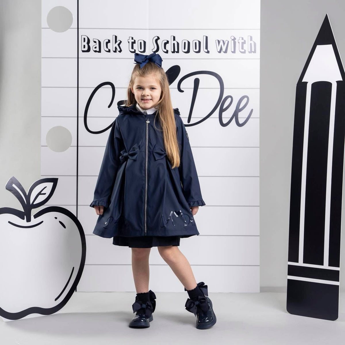 Adee Navy Nova BTS Raincoat