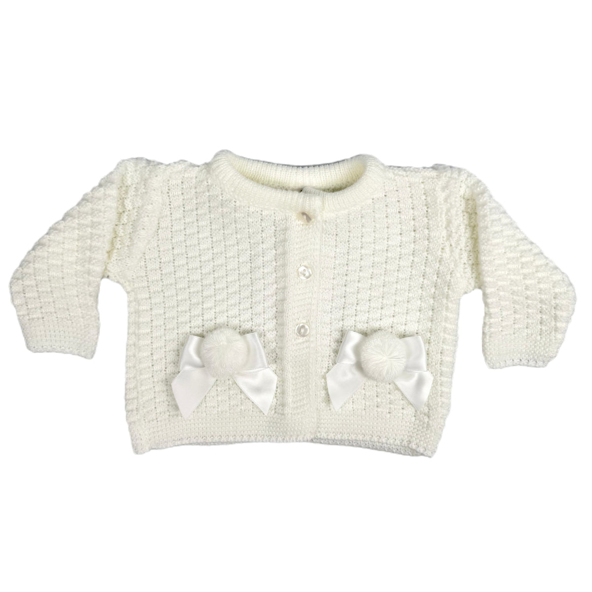 Kleo kids white girls cardigan
