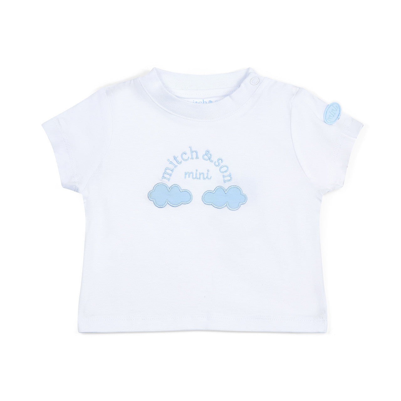 Mitch Baby Erza sky blue short set