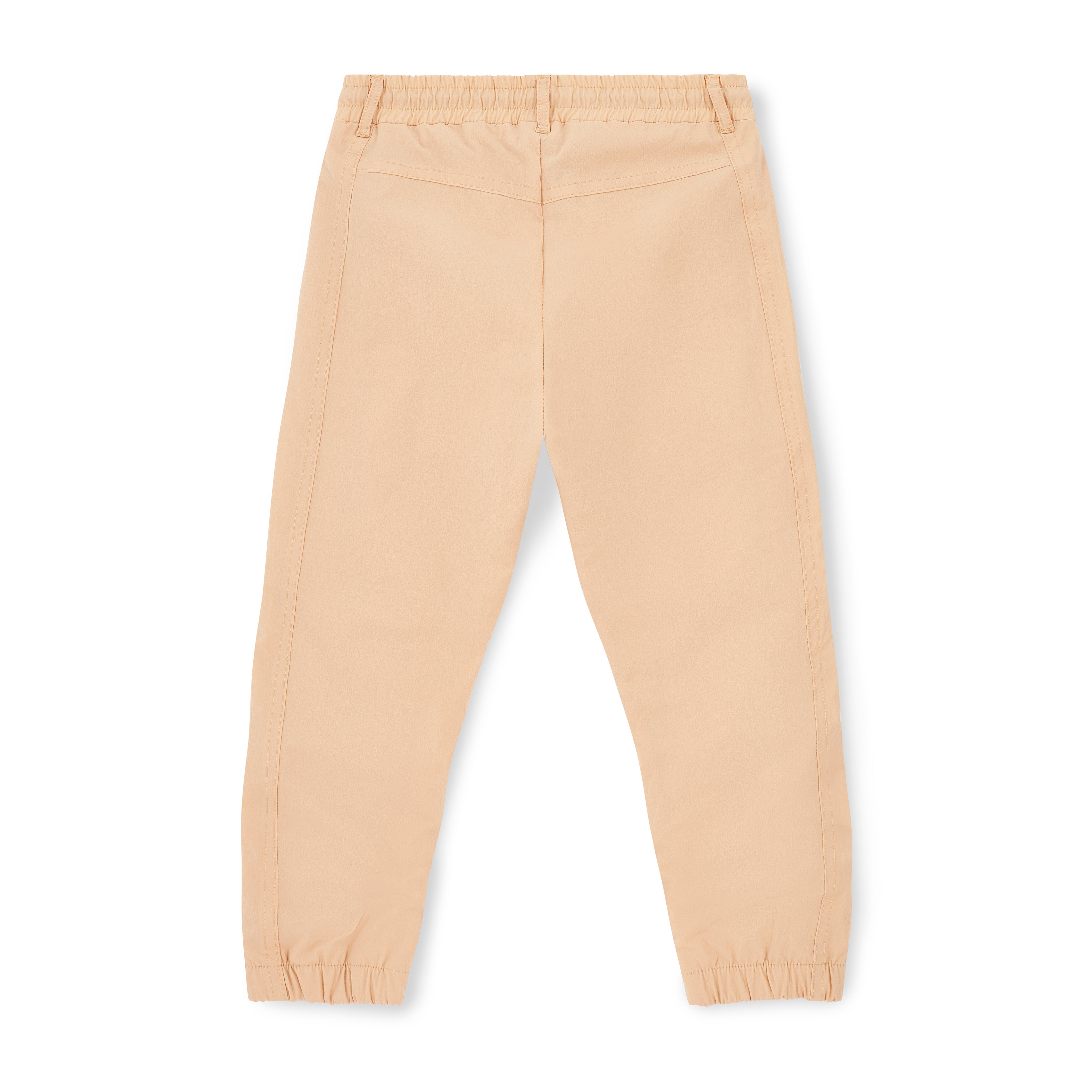 Mitch and son Justin Beige trouser