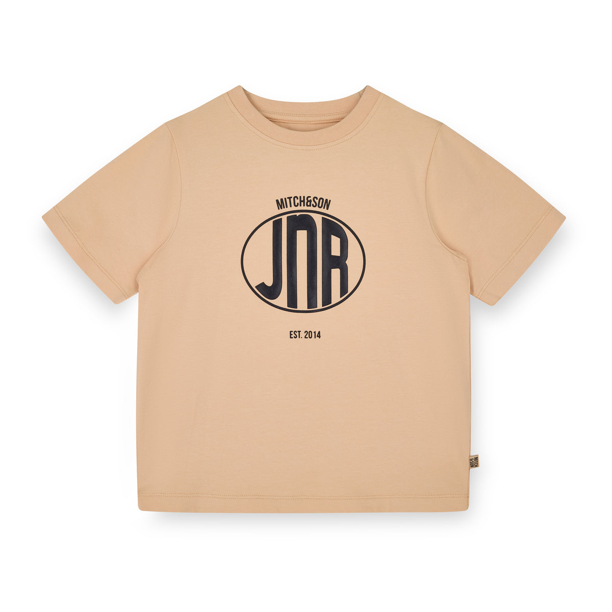 Mitch and son Beige Laird t-shirt