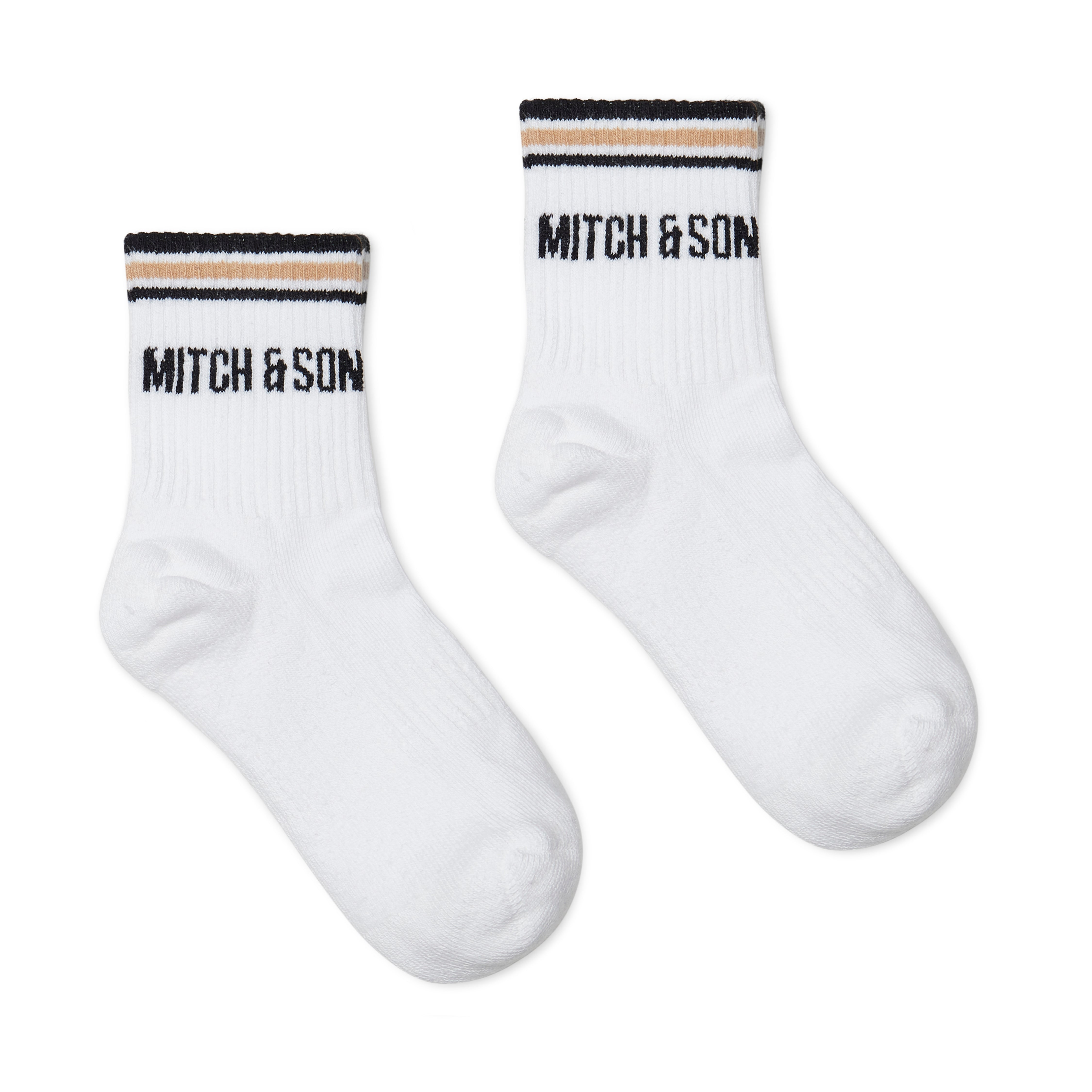 Mitch and son White Lawson sport sock