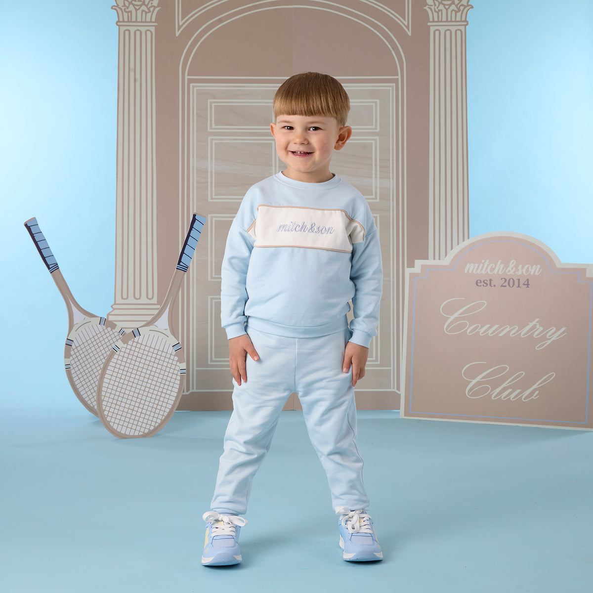 Mitch and Son Sean Tracksuit