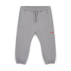 Mitch and Son Terry Silver Nylon Trouser