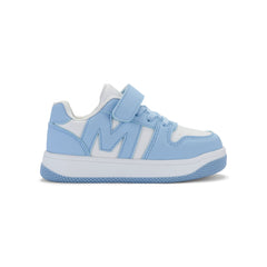 Mitch and son Blue Jump Low Trainers
