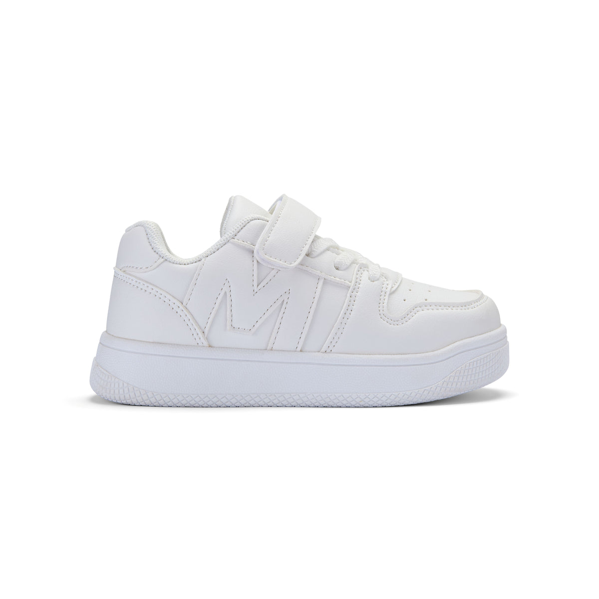 Mitch and son White Jump Low Trainers