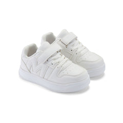 Mitch and son White Jump Low Trainers