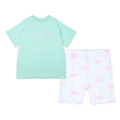Adee Rebecca Mint Cycling Short set