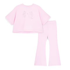 Adee Samantha Pearl Bow Legging set