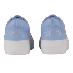 Adee Patty blue platform trainers