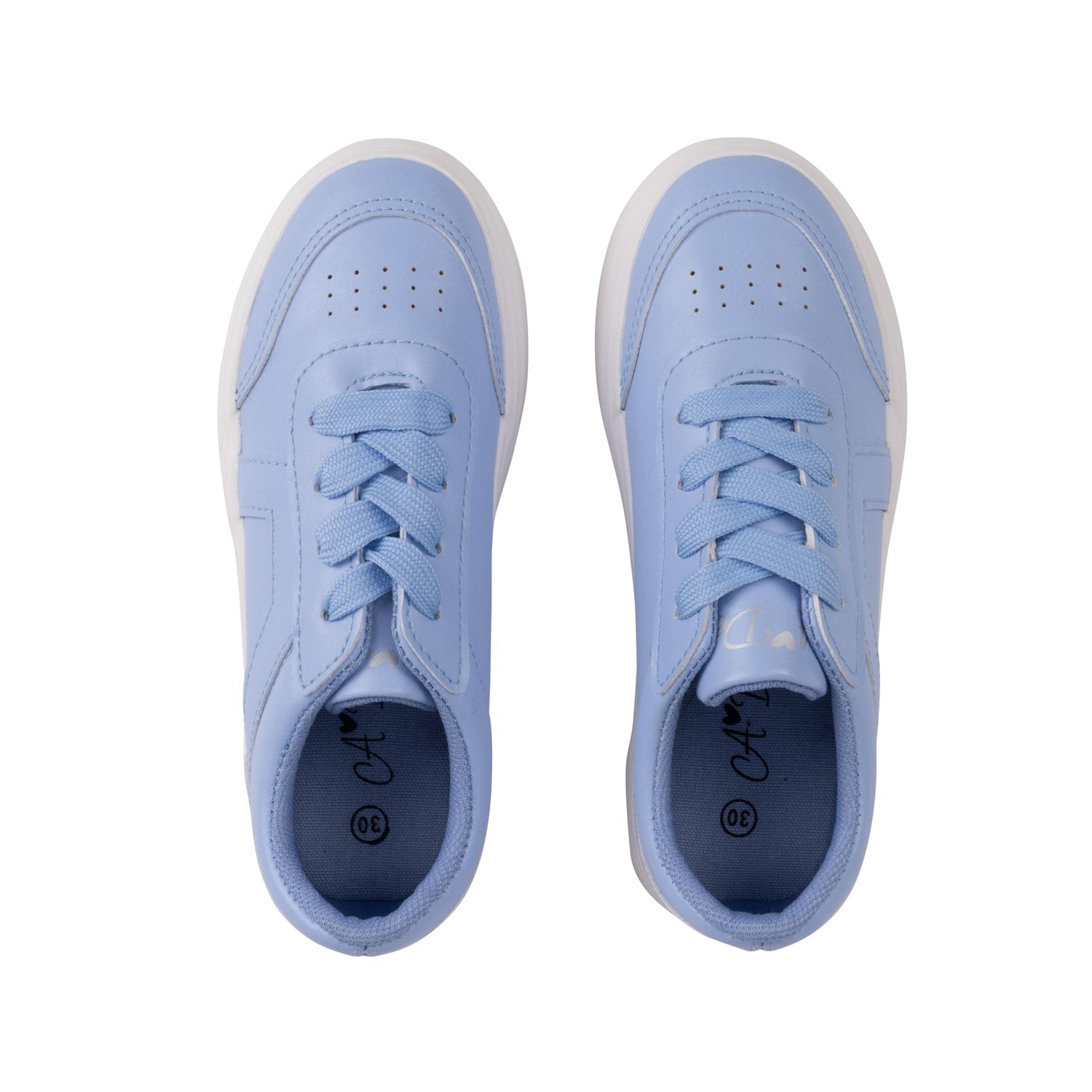 Adee Patty blue platform trainers