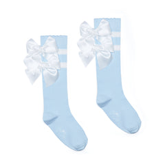 Adee Maeve Knee high double bow socks
