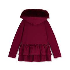 Adee Alina Fur trim legging set