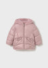 Mayoral 2435 Pink Reversible Fur Jacket
