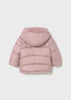 Mayoral 2435 Pink Reversible Fur Jacket