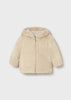 Mayoral 2435 Cream Reversible Fur Jacket
