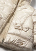 Mayoral 2435 Cream Reversible Fur Jacket