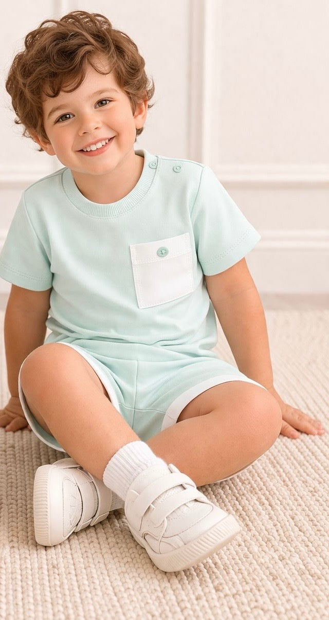Kleo Kids Mint short set